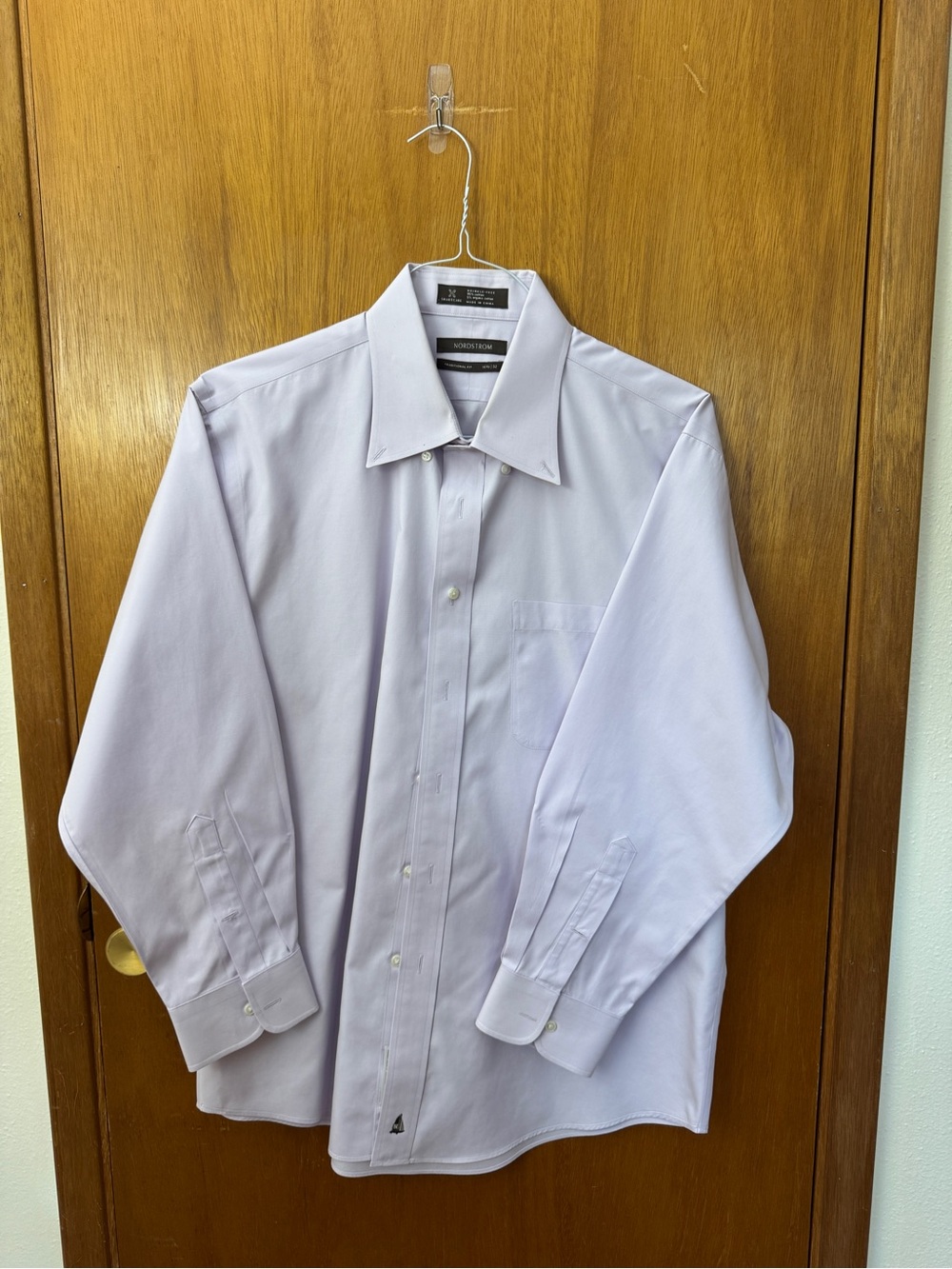 Nordstrom Men's Light Lavender Dress Shirt